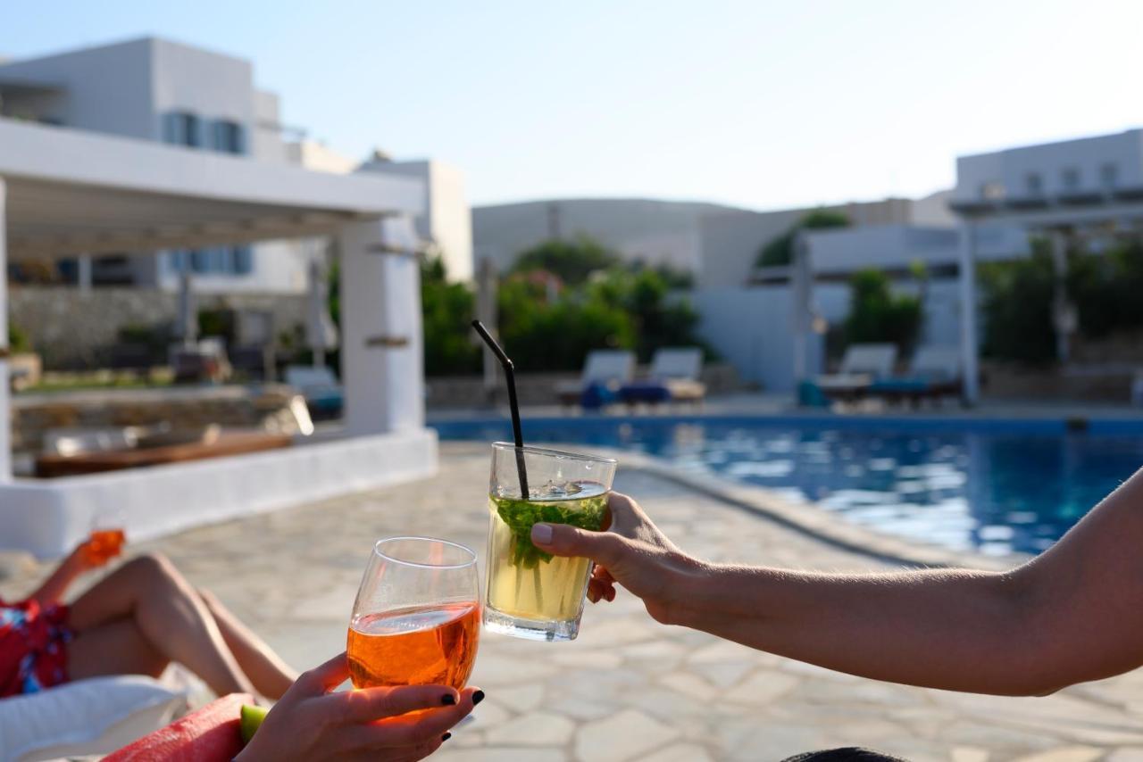 Kastro Antiparos Aparthotel Bagian luar foto